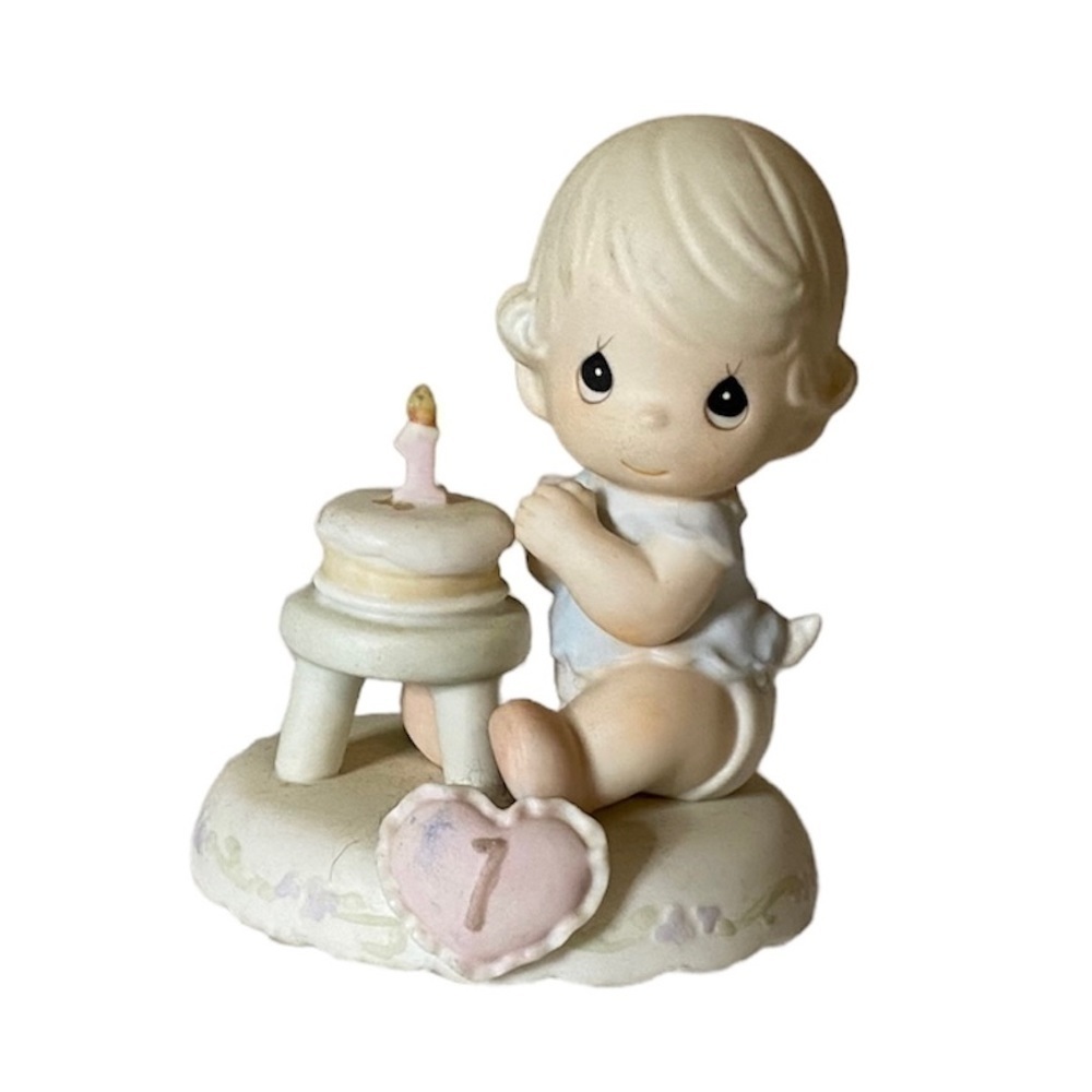 Vintage Precious Moments “Growing In Grace” 1st Birthday Figurine